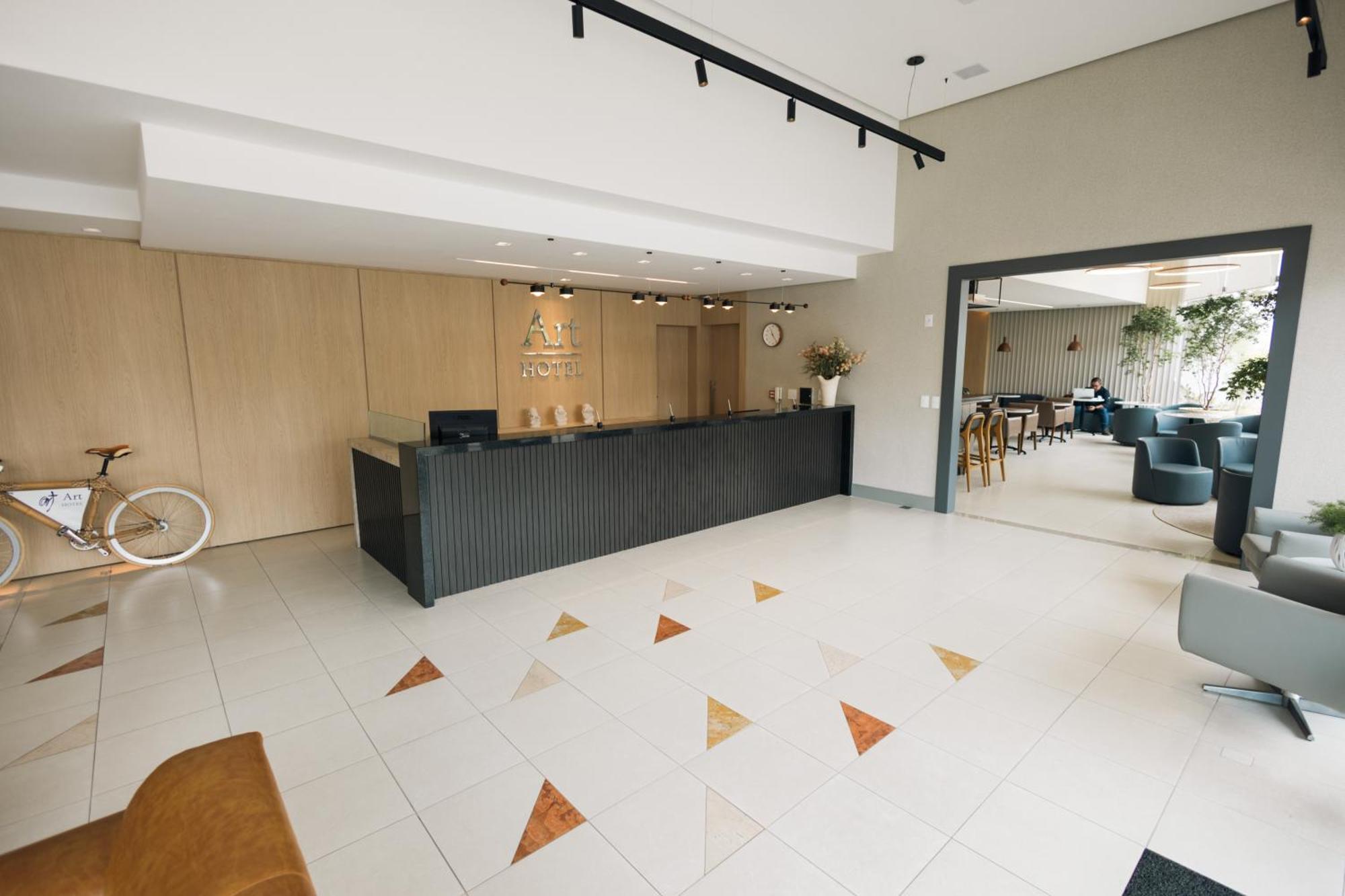 Art Hotel Tubarão 外观 照片